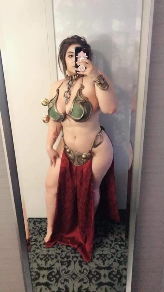 Slave leia cosplay porn-9525