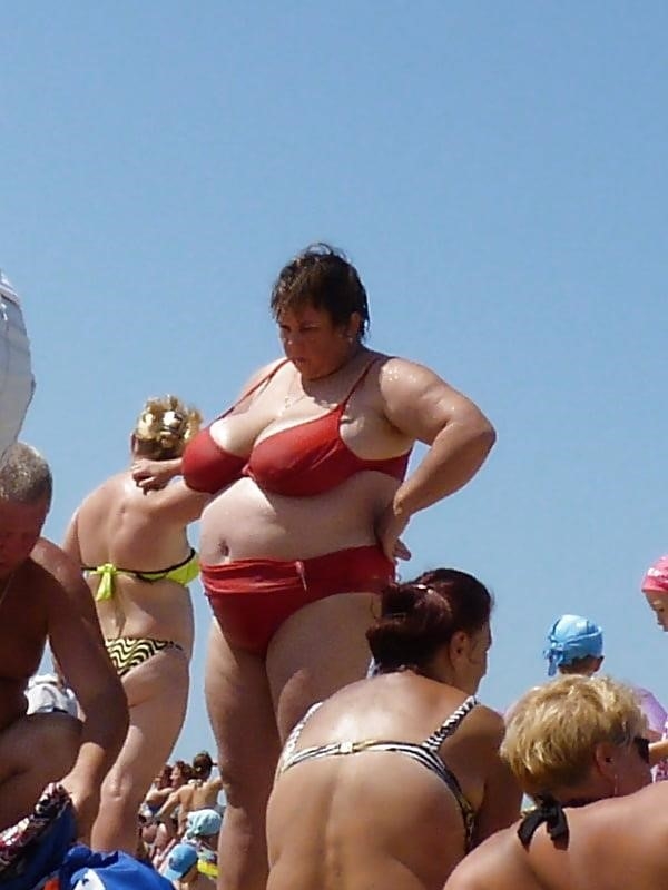 Nude big boobs on beach-5175