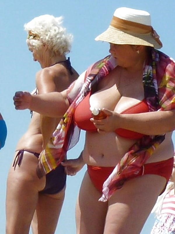 Nude big boobs on beach-1958