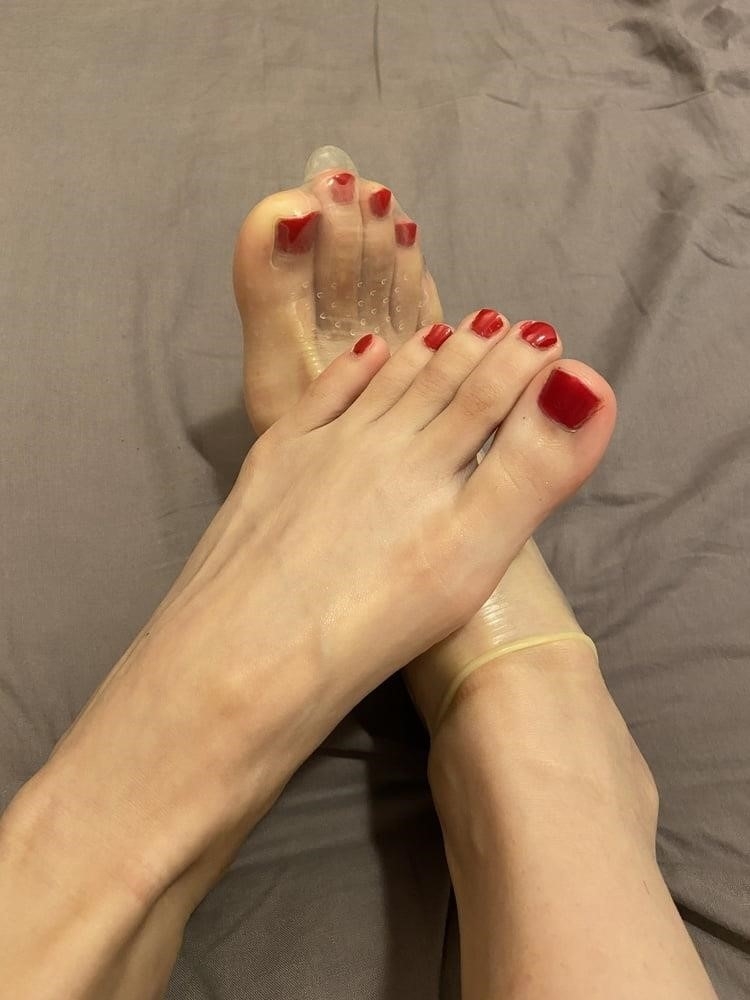 Asian lesbian foot fetish-4857