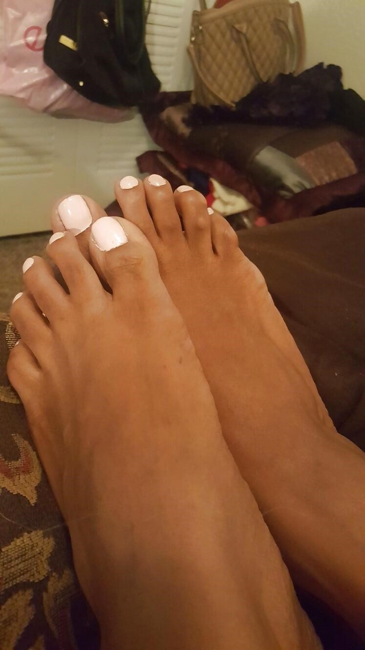 Ebony nylon feet porn-8071