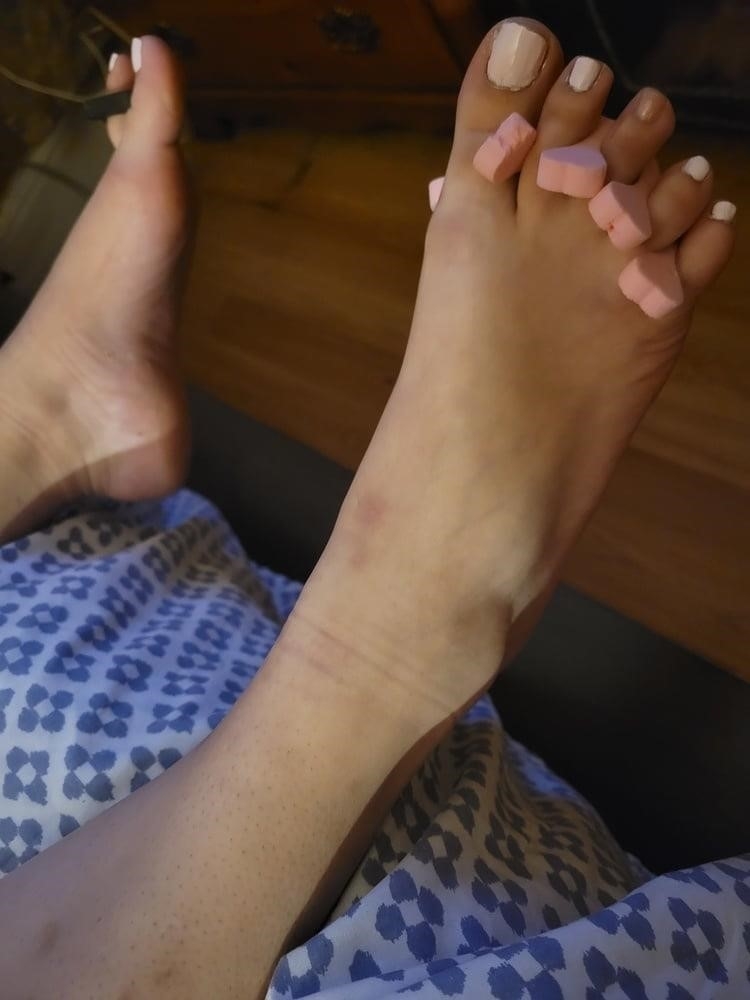 Foot fetish toe sucking-5765