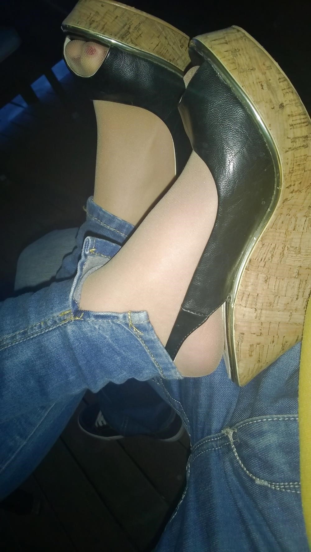 Lesbian foot fetish nylon-3237