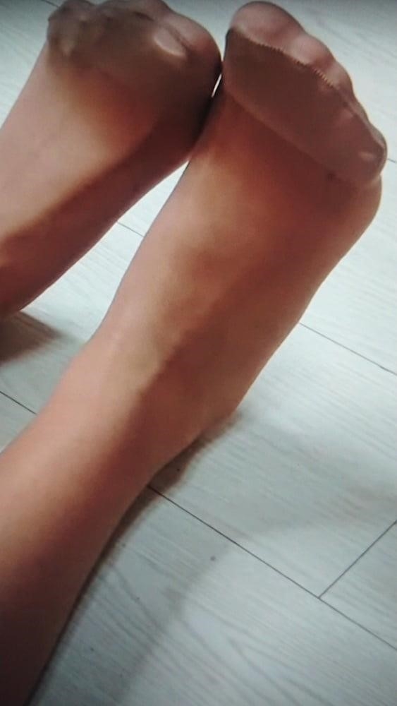 Nylon feet line porn-5792