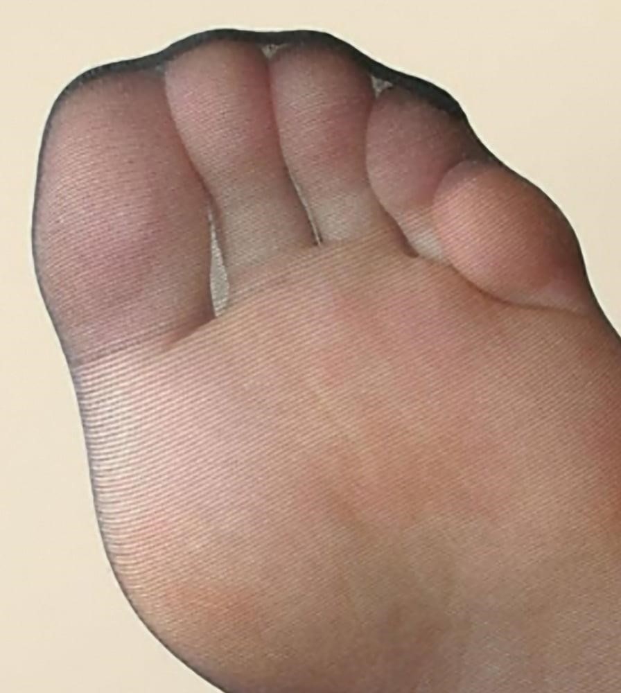 Nylon feet porn hd-3196