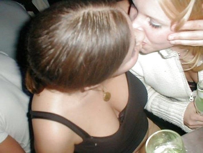 Hot lesbian hot kiss-5594