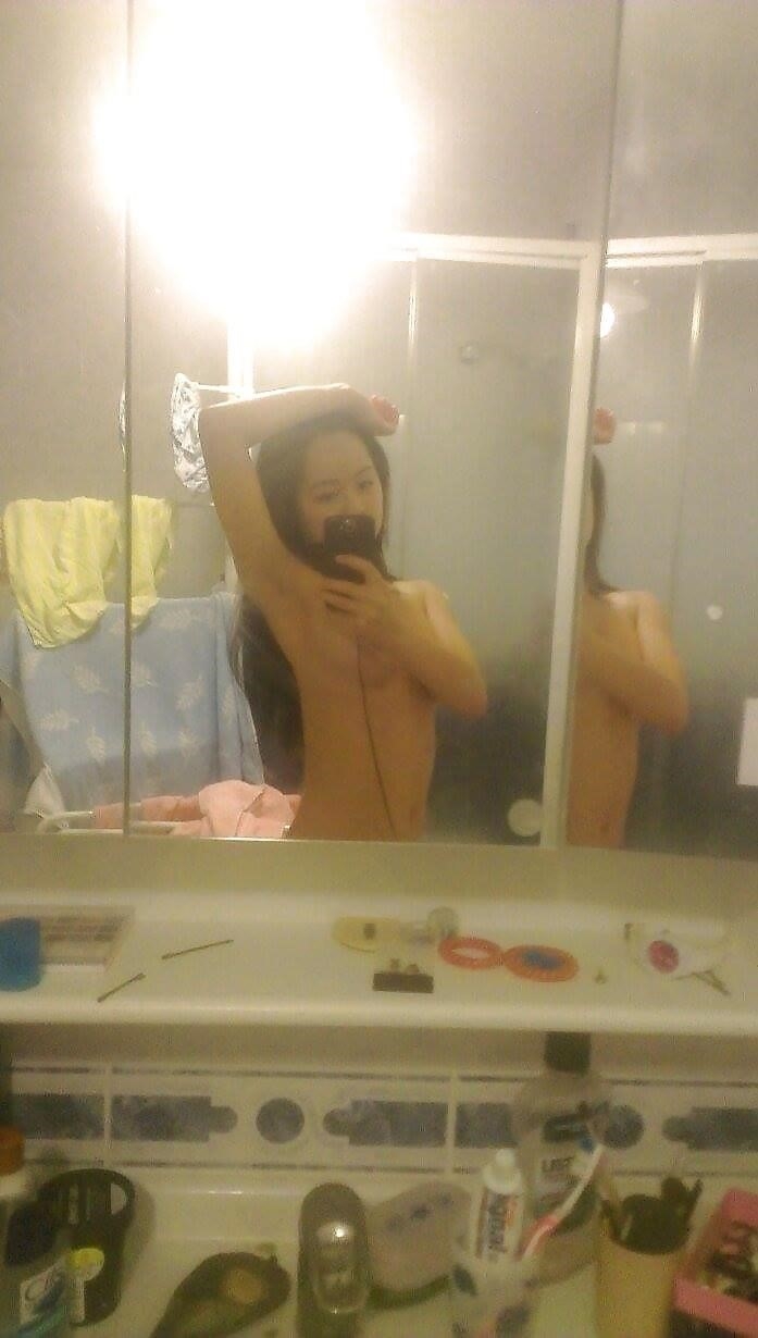 Asian teen selfie naked-1117