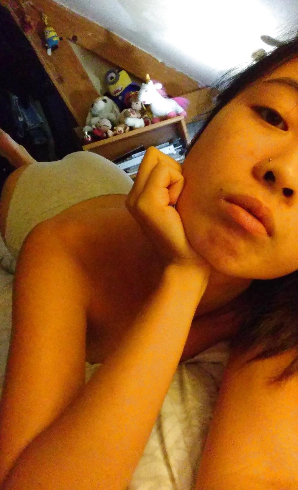 Asian teen selfie naked-8687