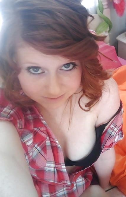 Ginger teen nude selfie-6245