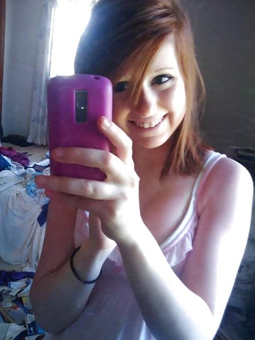 Ginger teen nude selfie-2631