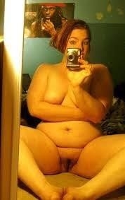 Naked fat girl selfies-9350