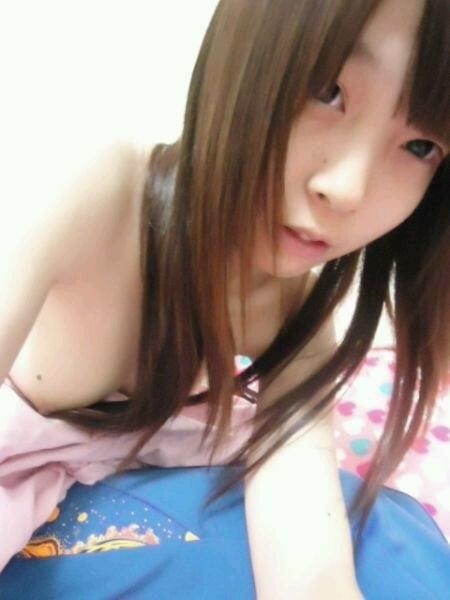 Nude japanese selfie-3248