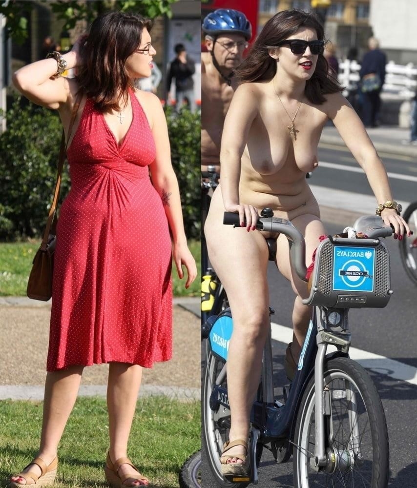 Sexy girls nude in public-9862